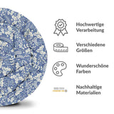 Therapie dekens katoenen hoes blauw kerstmis