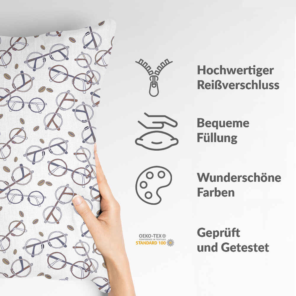 Gezondheidskussen met Harry's bril