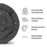 Therapiedekens Beddengoed Set Zwart met Vlinder