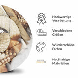 Therapiedekens katoenen hoes met gouden cadeau