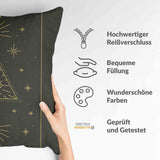Gezondheidskussen Zwart Zon en Kosmos