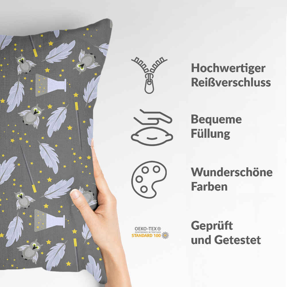 Gezondheidskussen Zwart Toverstaf