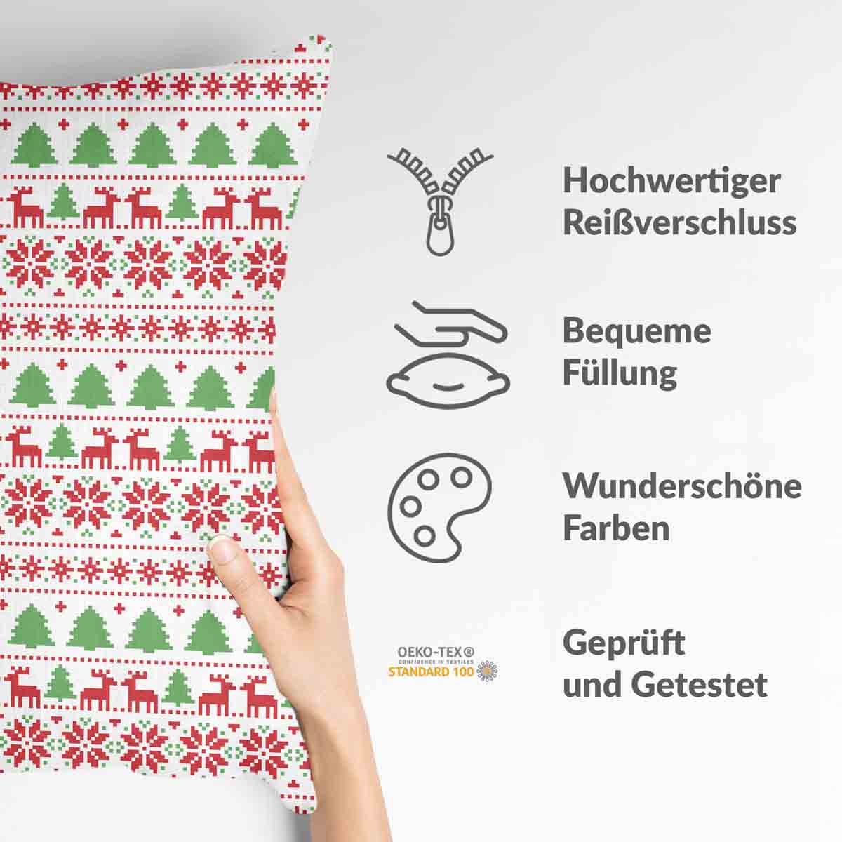 Gezondheidskussen Kerstmis in Noorwegen