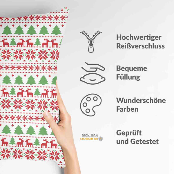 Gezondheidskussen Kerstmis in Noorwegen