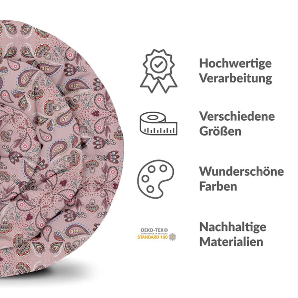 Therapiedecken beddengoed set roze mandala