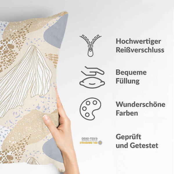 Gezondheidskussen zeeanemoon goud