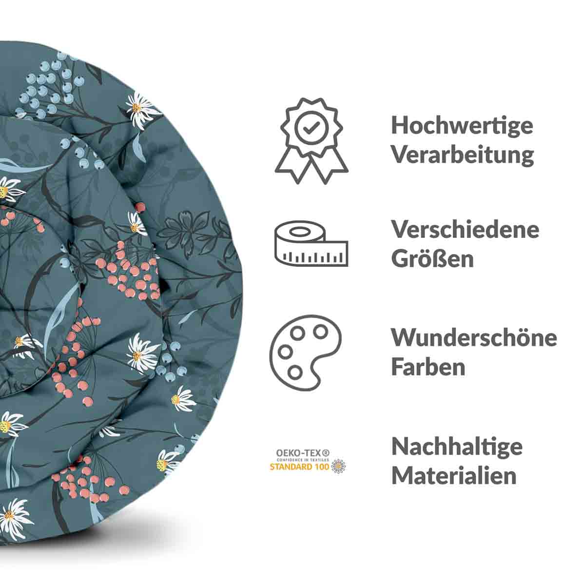 Therapiedekens Beddengoed Set Lentebloemen