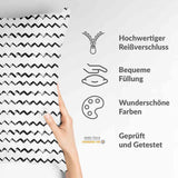 Gezondheidskussen Wit Zigzag