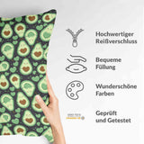Gezondheidskussen Groene Avocado's