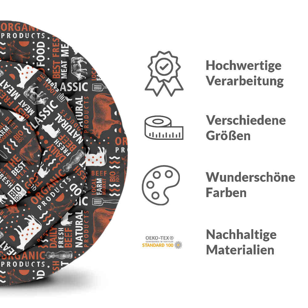 Original Therapiedecke - Baumwollbezug Meat Lover