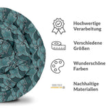 Therapiedekens katoenen hoes golf turquoise-groen