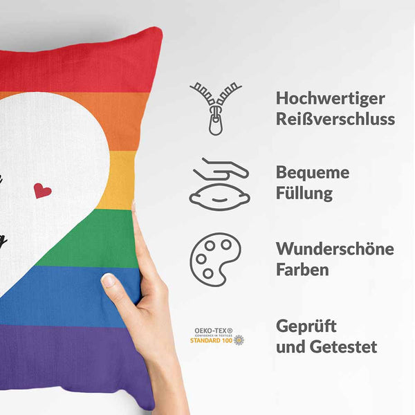 Gezondheidskussen Liefde is Liefde
