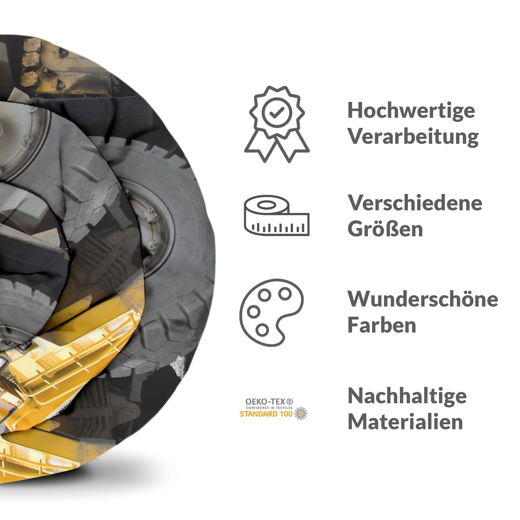 Therapiedekens Beddengoed Set Gele Vrachtwagen