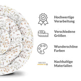 Therapiedekens beddengoedset met delicate kleurrijke takken