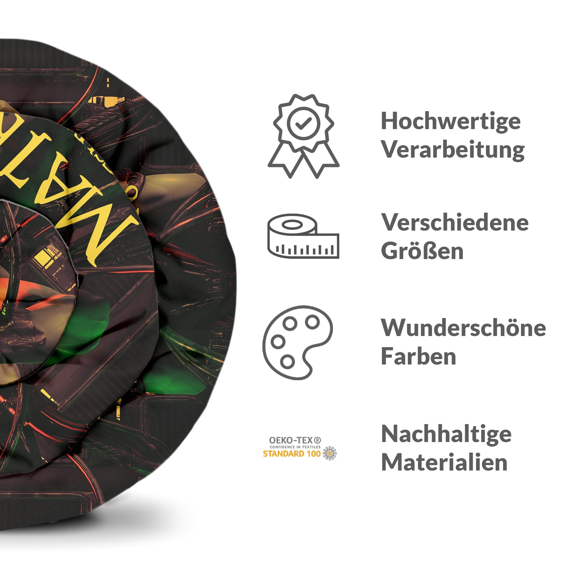 Originele therapiedeken - katoenen hoes bruin matrix