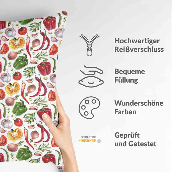 Gezondheidskussen met groenten