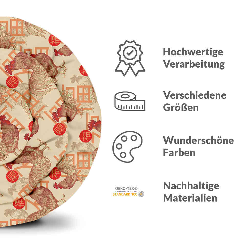 Therapiedekens beddengoed set Chinese haan