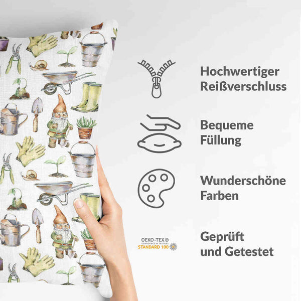 Gezondheidskussen Wit Tuinieren