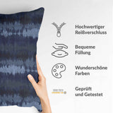 Gezondheidskussen blauwe geluidsgolven