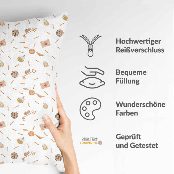 Gezondheidskussen wit met Schnatz
