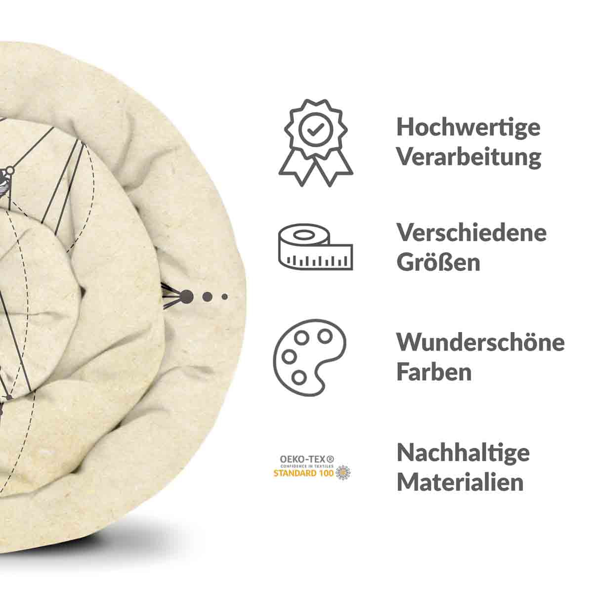 Original Therapiedecke - Baumwollbezug Gelb mit Libelle