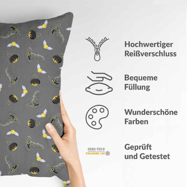 Gezondheidskussen Grijs Toverhoed
