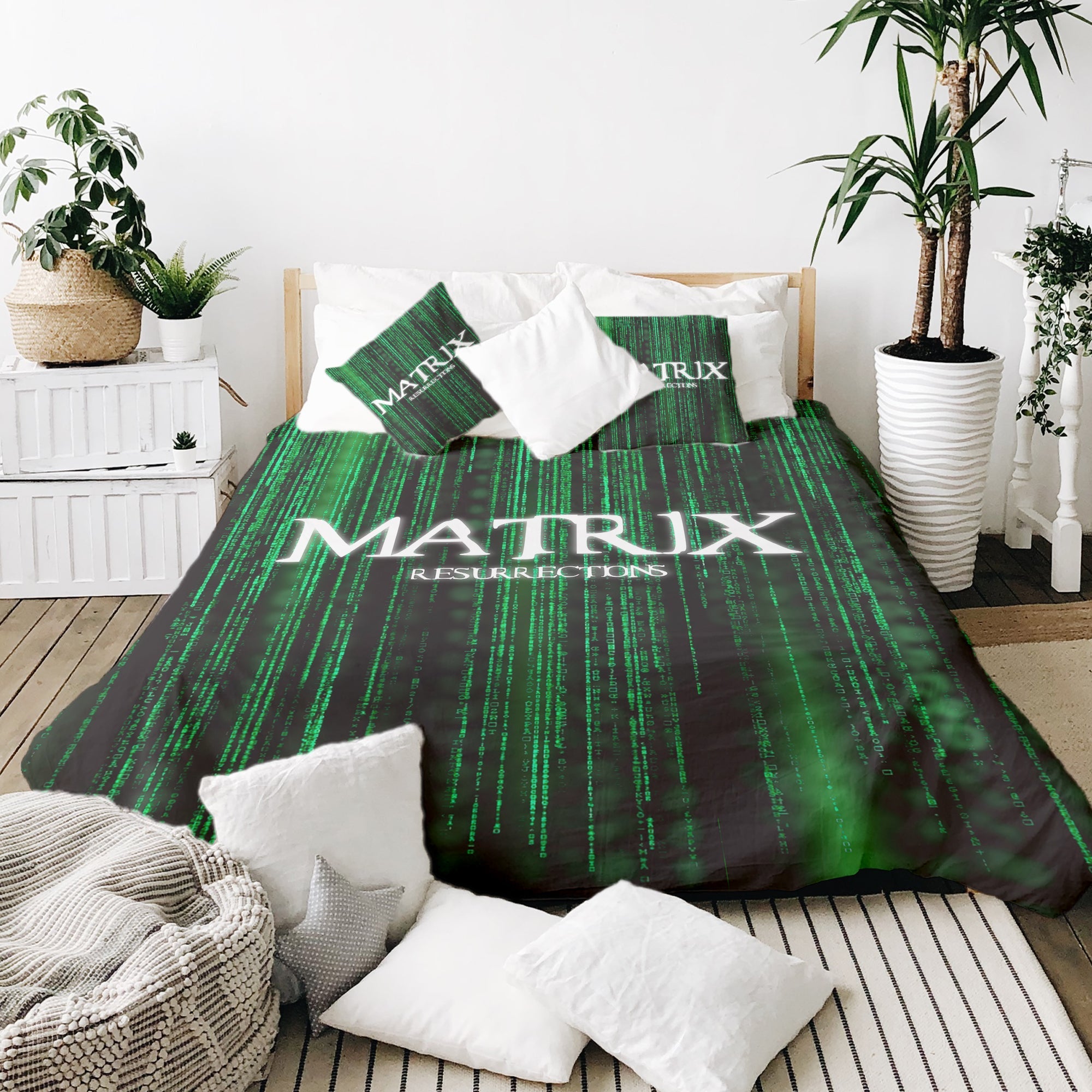 Therapiedekens Beddengoed Set Matrix in Groen