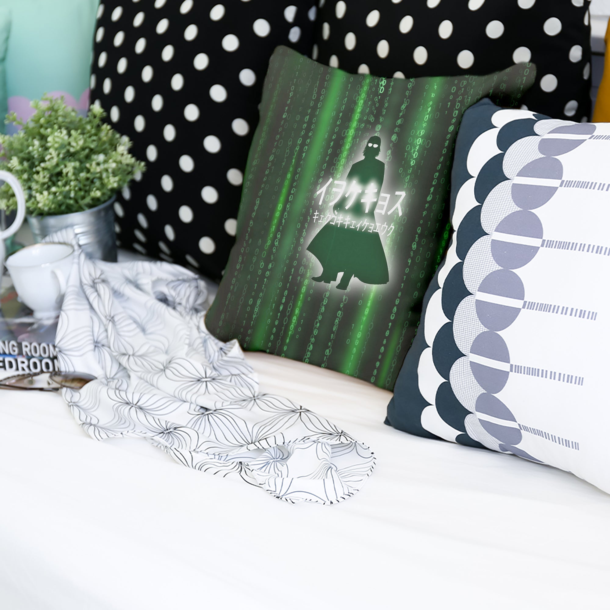 Gezondheidskussen Groen Matrix II