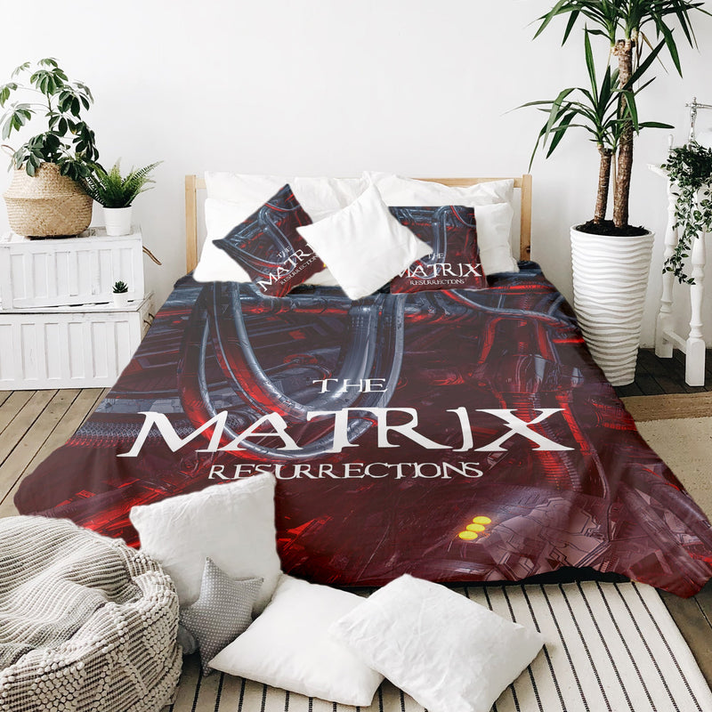Therapiedekens Beddengoed Set Rood The Matrix