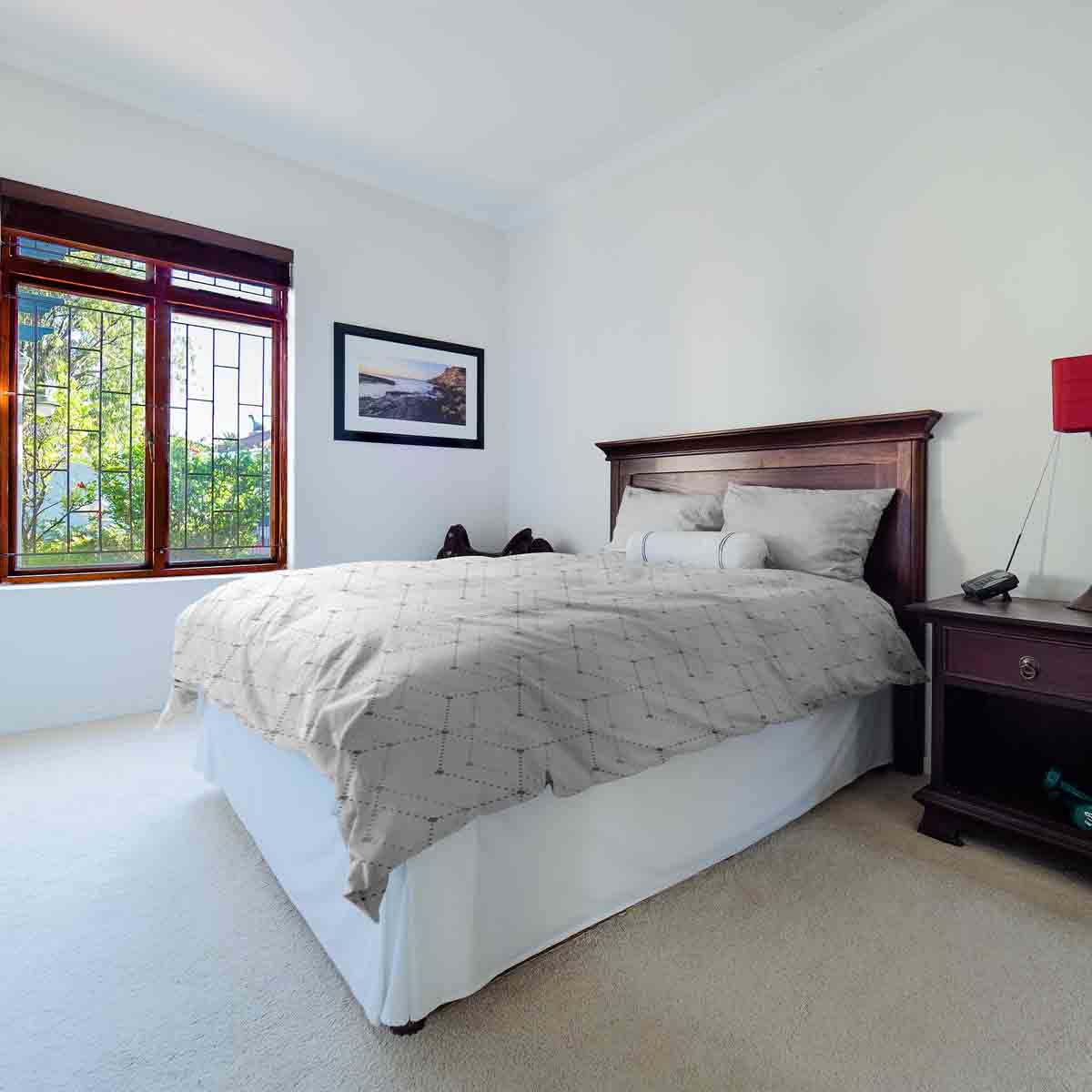 Original Therapiedecke - Baumwoll Bettwäsche Set Weiß mit Punktmuster