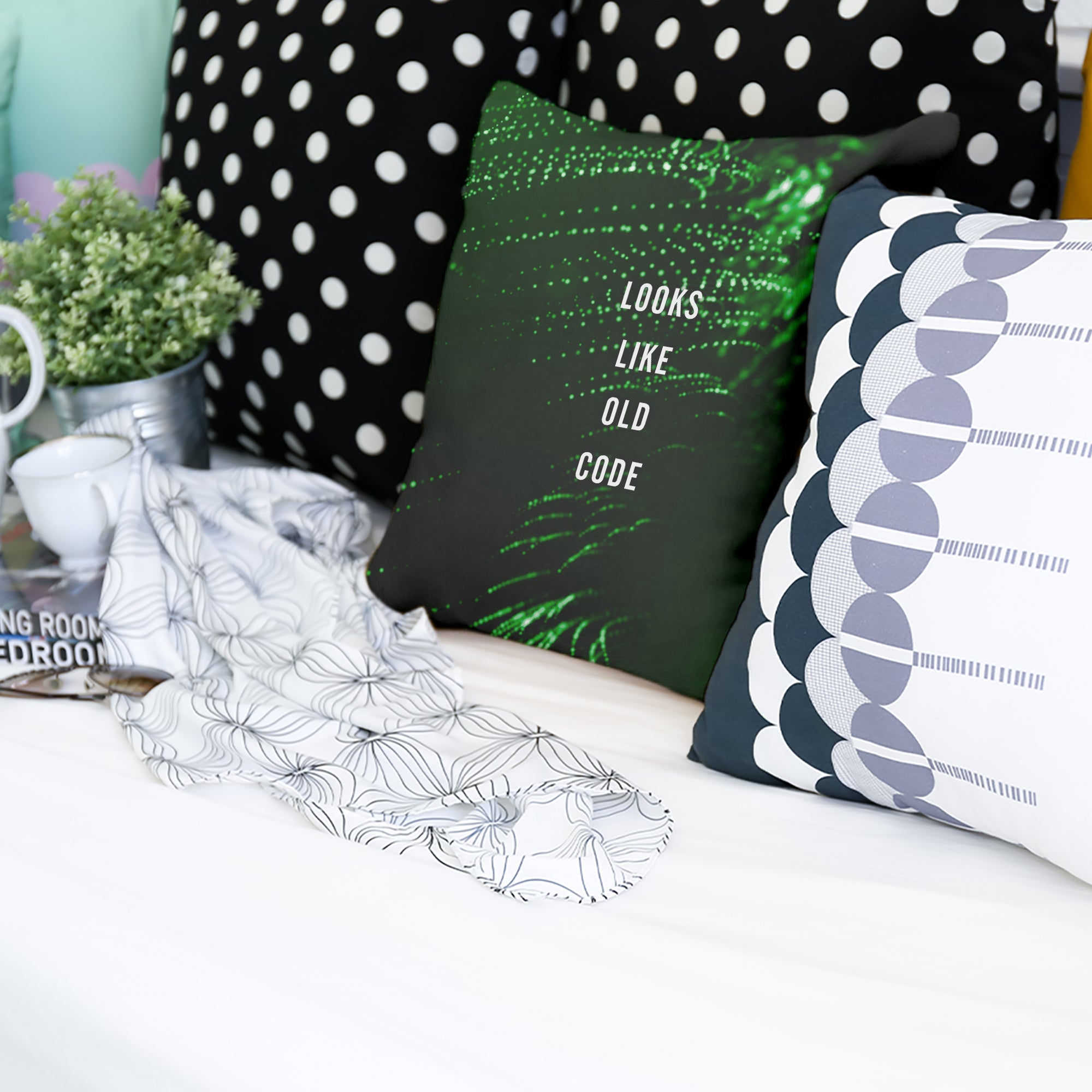 Gesundheitskissen Grün Looks Like