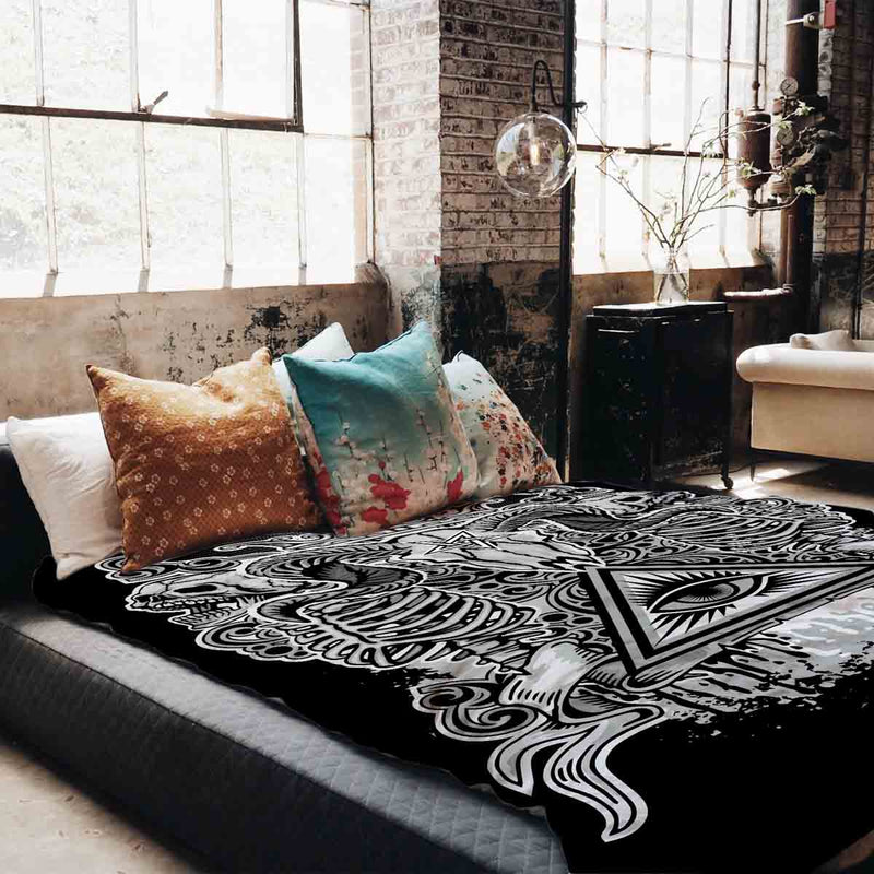 Therapiedekens Beddengoed Set Zwart Oog 2