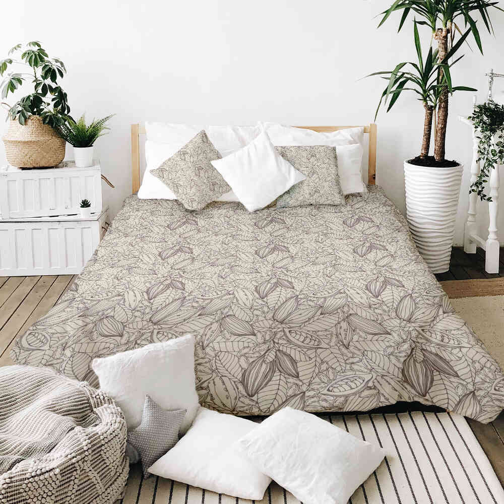 Therapiedekens Beddengoed Set Cacaoplant