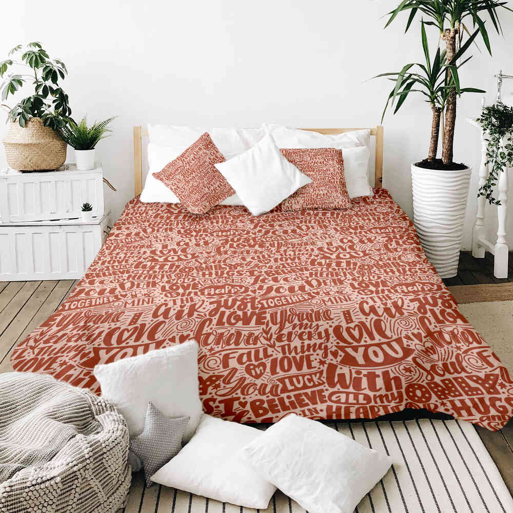 Therapiedecken Beddengoed Set Be Mine