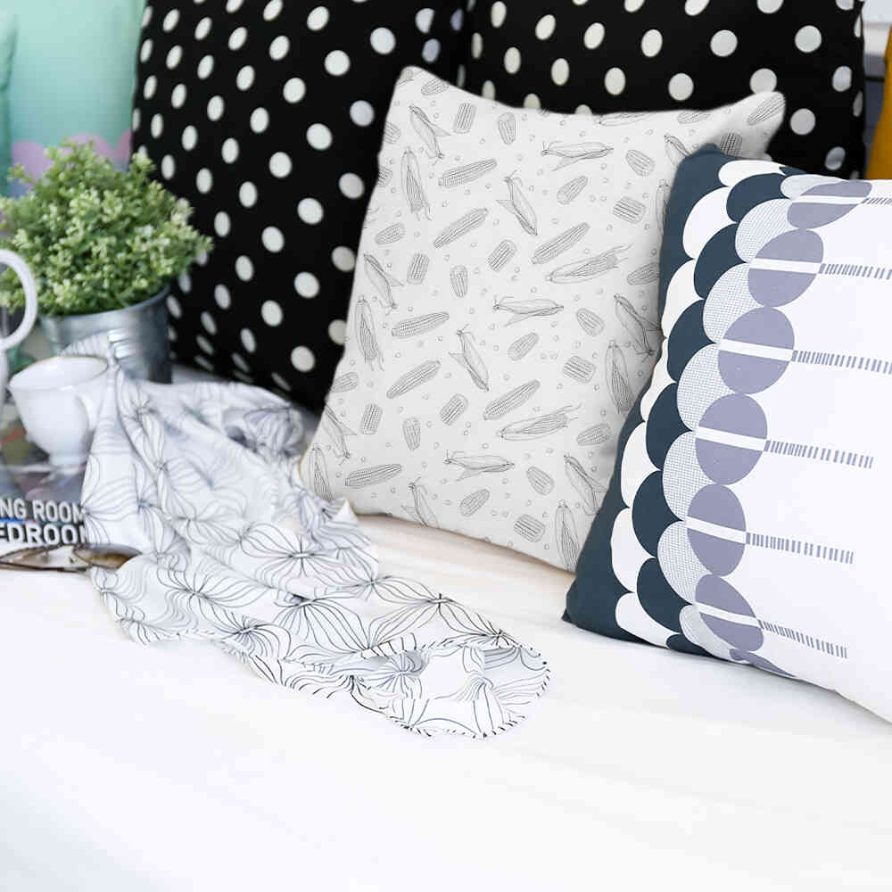 Gesundheitskissen grauer Maiskolben