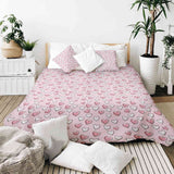 Therapiedekens beddengoed set schattige hartjes