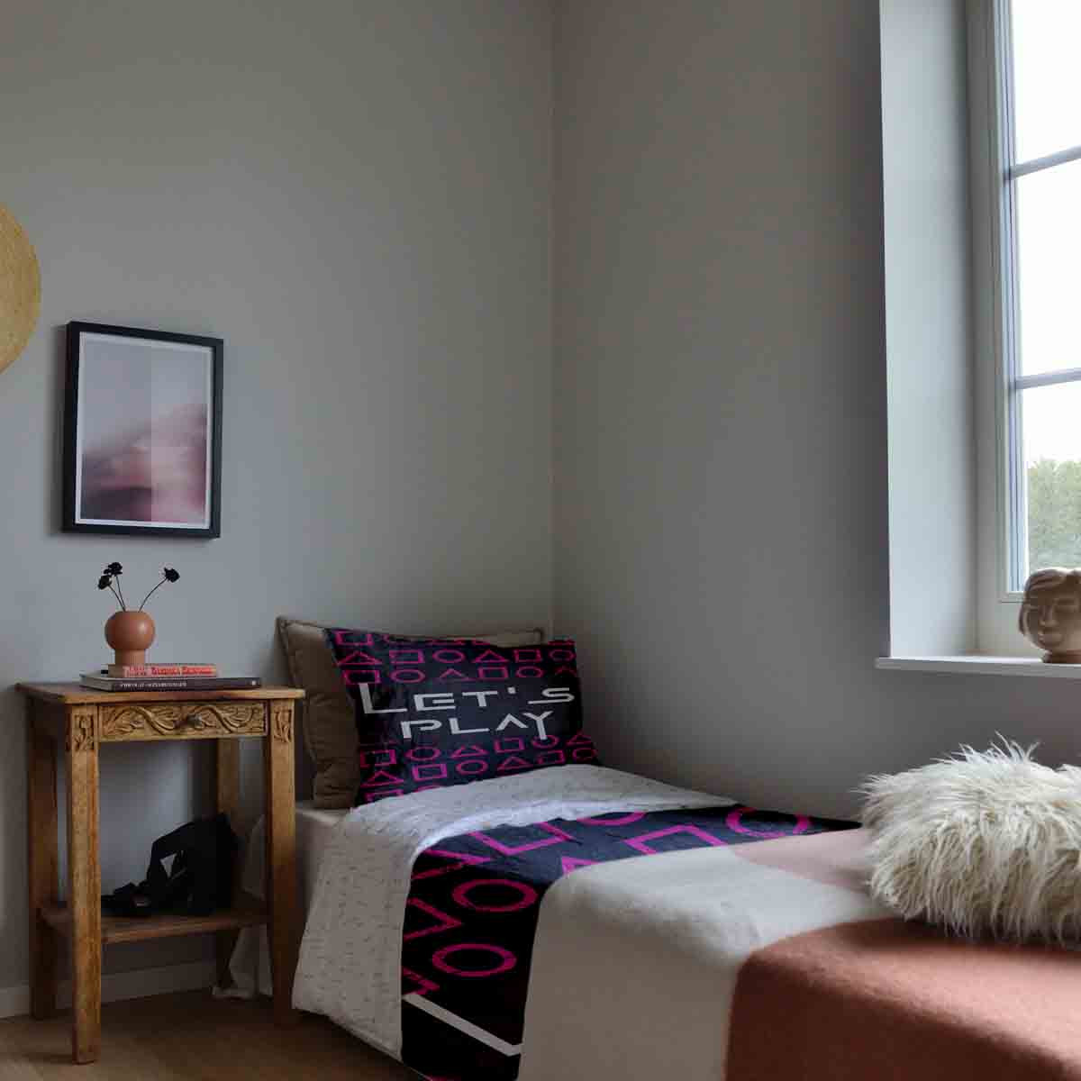 Original Therapiedecke - Baumwoll Bettwäsche Set Let's Play