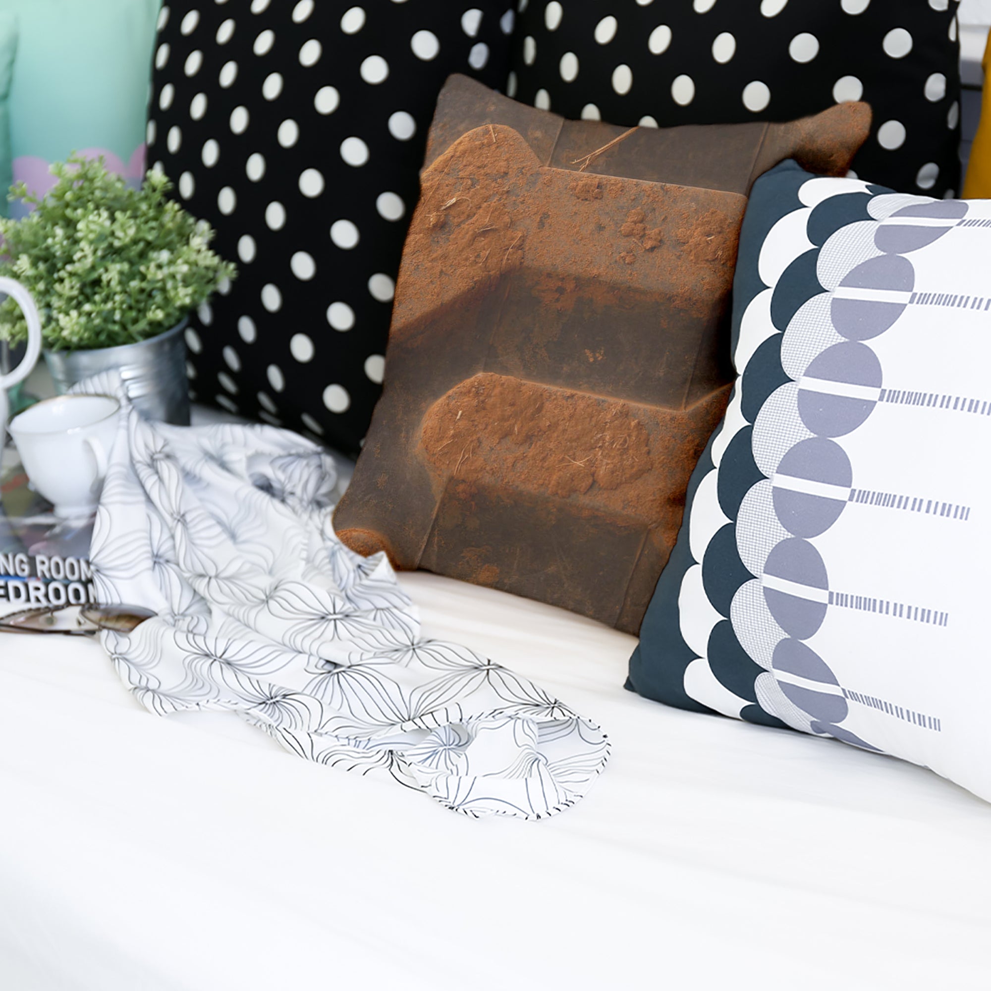 Gesundheitskissen Braune Erde