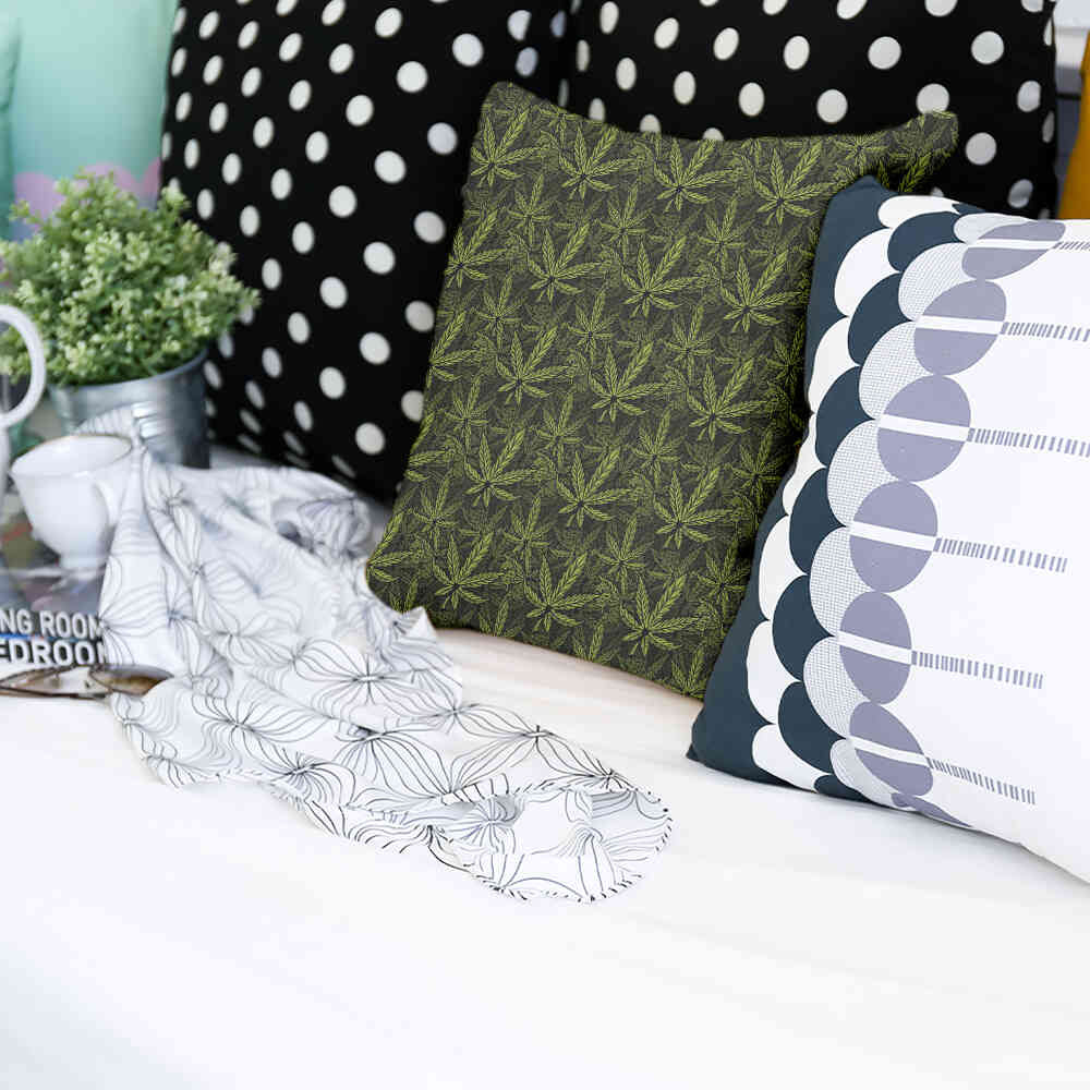 Gesundheitskissen Hanfblatt