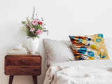 Gezondheidskussen met Gerbera bloemen