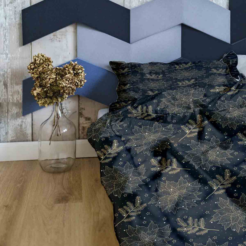 Therapiedekens Beddengoed Set Zwart Kerstster