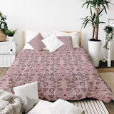 Therapiedecken beddengoed set roze mandala