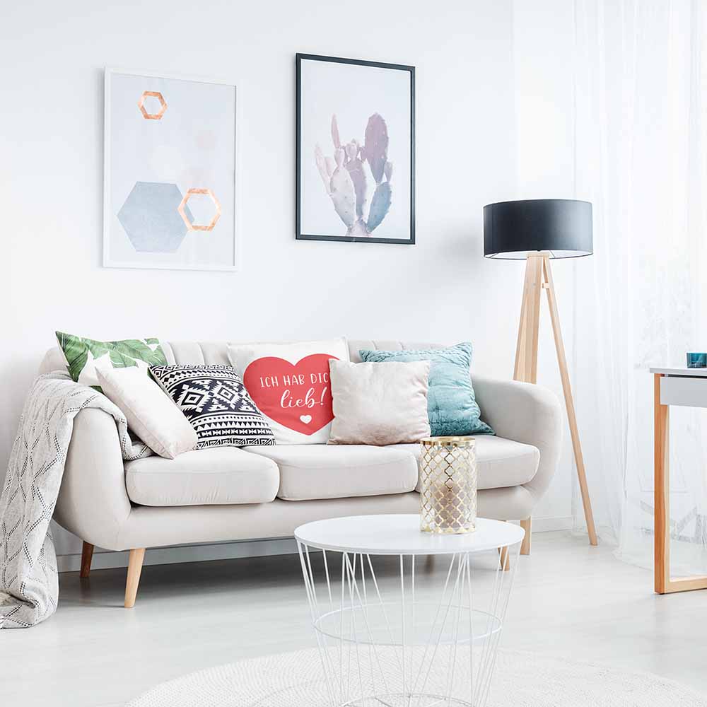 Gezondheidskussen Hart Ik hou van je