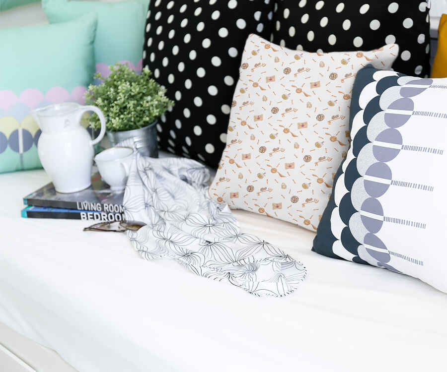 Gezondheidskussen Wit met Schnatz