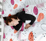 Therapie dekens katoenen hoes abstracte cirkels