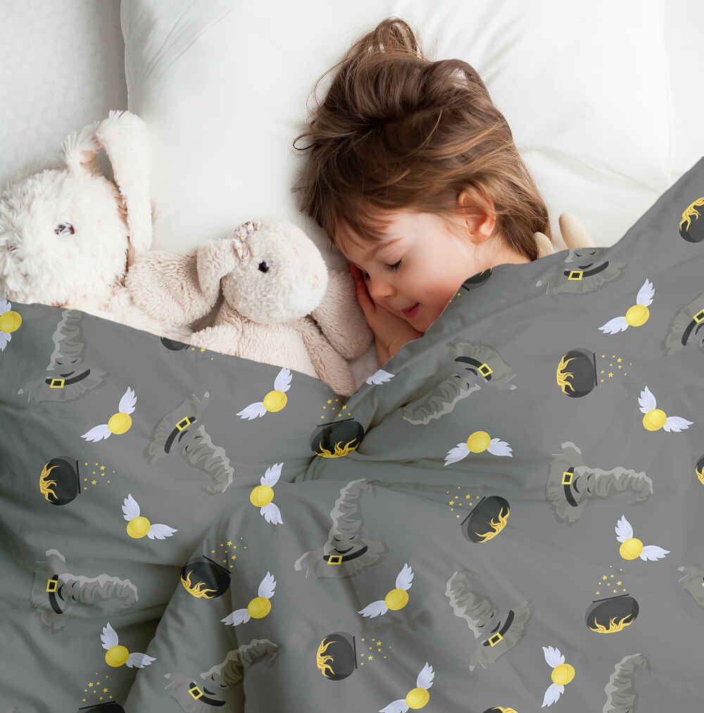 Therapiedekens Beddengoed Set Grijs Zauberhut