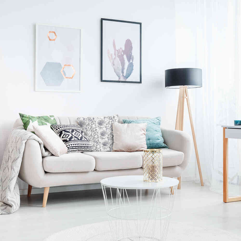 Gezondheidskussen Grijs Lente