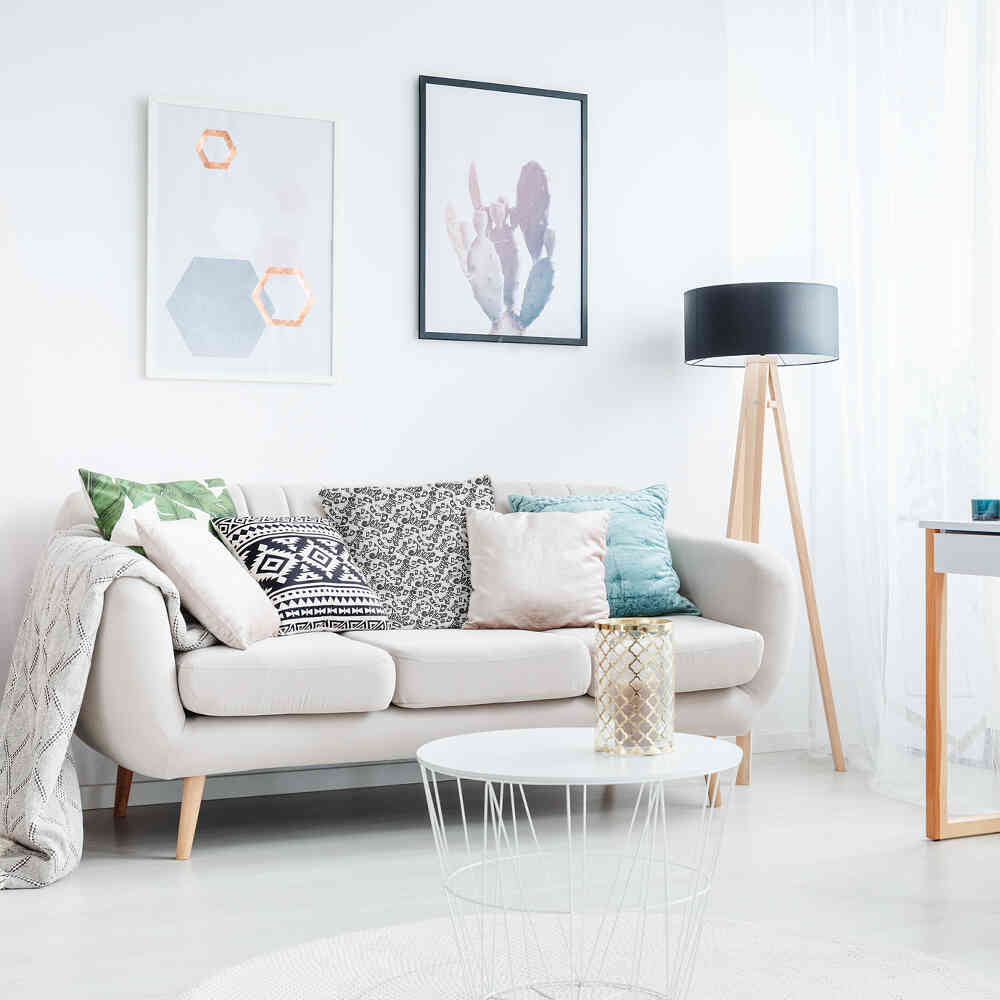 Gesundheitskissen Schriftzug in Schwarz Joker