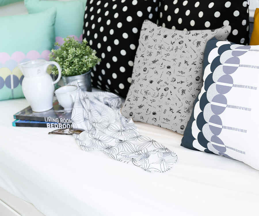 Gezondheidskussen Grijs Toverij