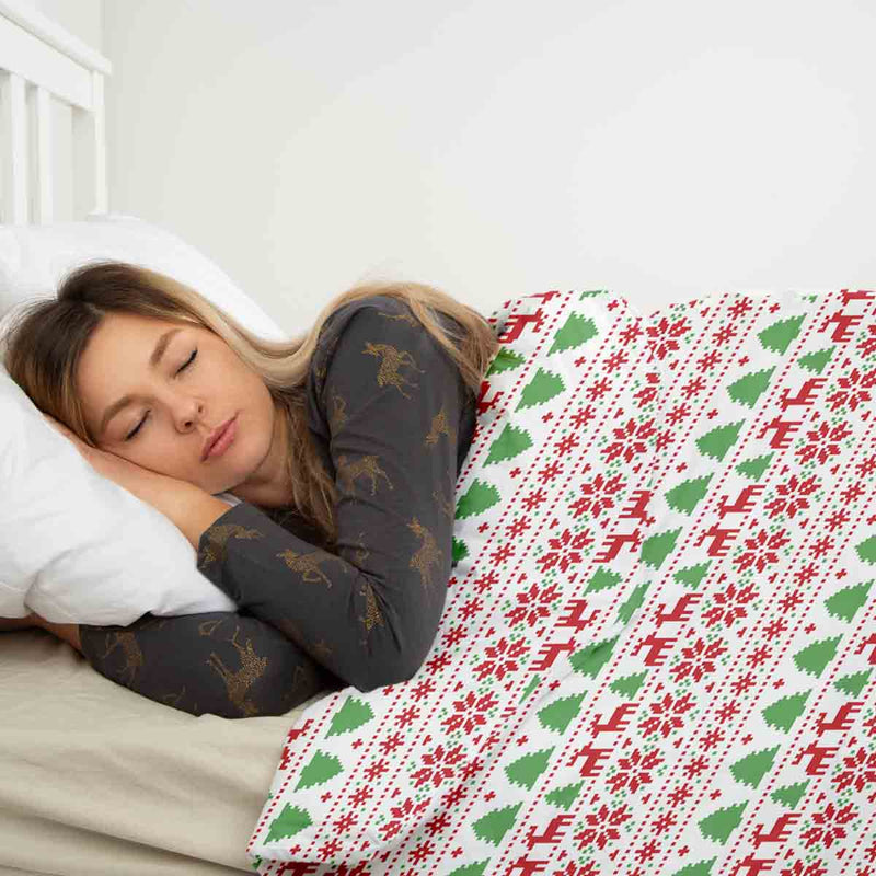 Therapiedekens Beddengoed Set Kerstmis in Noorwegen